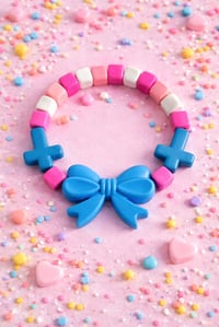 Image 1 of Little Blessings Mini Stretch Bracelets (assorted colors) 
