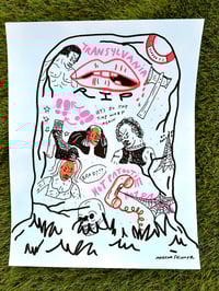 Image 2 of Halloween Tomb Series - Original Drawings 