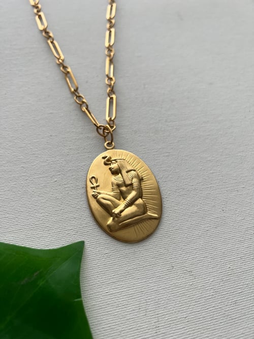Image of HIM • Egyptian Medallion Necklace