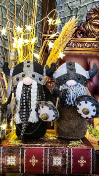 Image 1 of 👑The Armored Kingdom Gnome Warrior Plushie