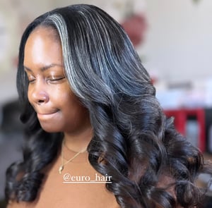 Image of [RAW LUXURY INDIAN TEMPLE] GRAY COLOR BODY WAVE