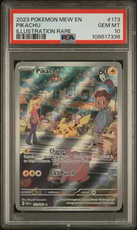 PSA 10 Pikachu IR 151 ENG