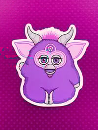 Image 3 of BaPHURBmet Baphomet Furby sticker