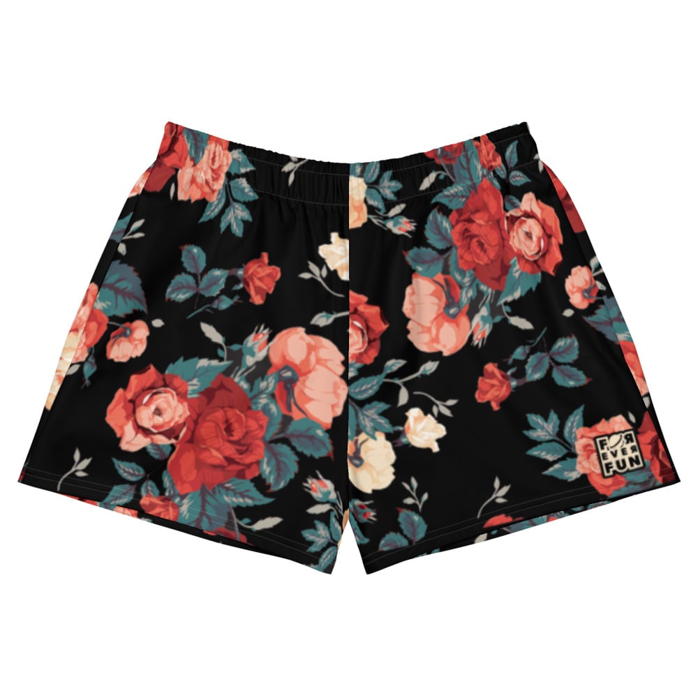 Image of Women's Floral Short Shorts