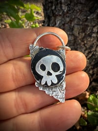 Image 1 of Steve Here Collab Skull Sterling Silver