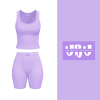 Image 1 of lilac lounge 2 piece set