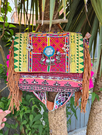Image 1 of Large city bag - flashes of neon