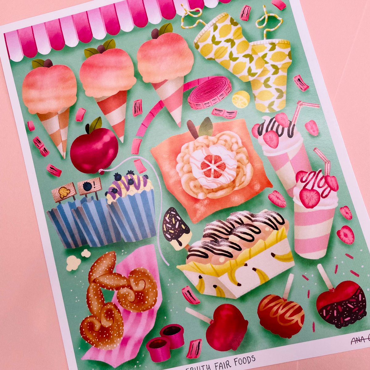 Image of The Fruity Fair Print Pack