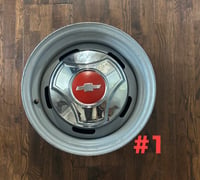 Image 2 of OEM Rally Allied Wheel Type 62 7" Mount Ring Hubcap Adapters - Set of 4