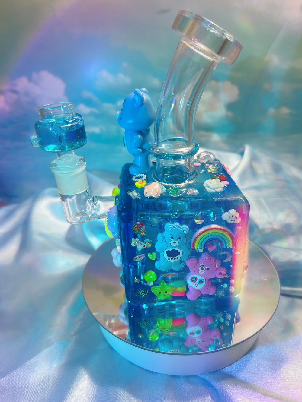 Care bear freeze 🥶 figurine bong