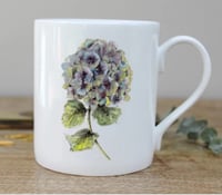 Image 1 of Hydrangea Mug in a Gift Box - Toasted Crumpet