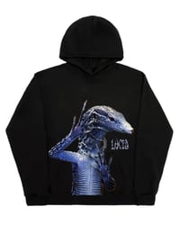 LIZARD HOODIE (BLACK)