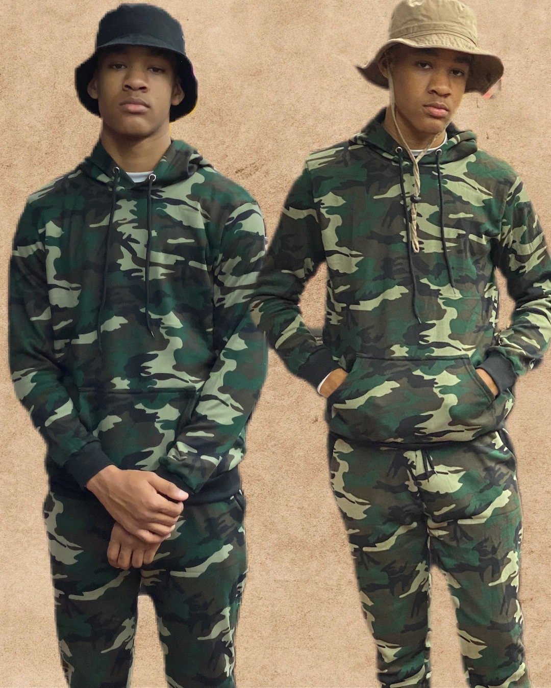 Army fatigue sweat suit on sale