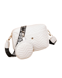 White CrossBody Purse & Wallet Bundle
