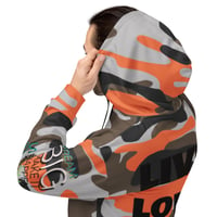 Image 5 of CAMMO Unisex Hoodie Drink Life Orange