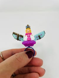 Image 1 of Polly Pocket bague couronne bleue