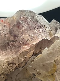 Image 5 of Smoky Quartz & Red Rutile Enhydro Multi Terminated Crystal | Zambia #3052