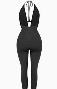 Image 3 of EMY Double Layered Halter Jumpsuit 