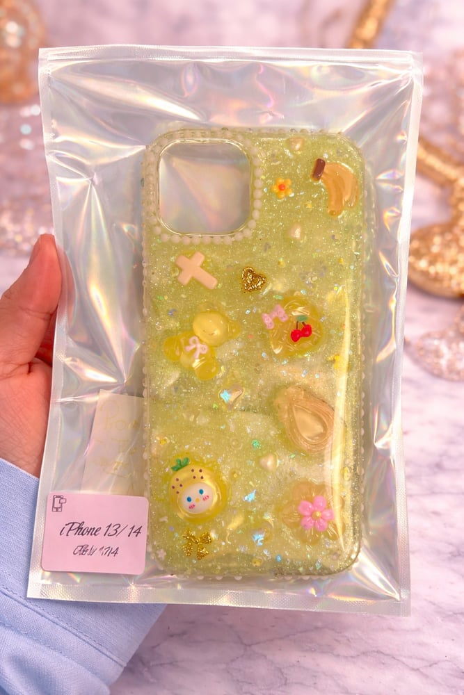 Image of ✨Blessed & Bedazzled Custom Phone Case