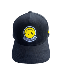 Image 1 of Black corduroy SnapBack 