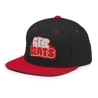 Image 6 of GIB BEATS Red Logo Snapback
