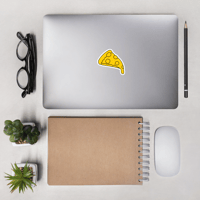 Image 1 of Gold Slice stickers