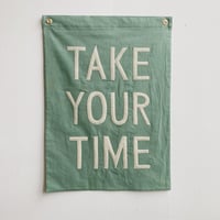 Image 2 of TAKE YOUR TIME Flag