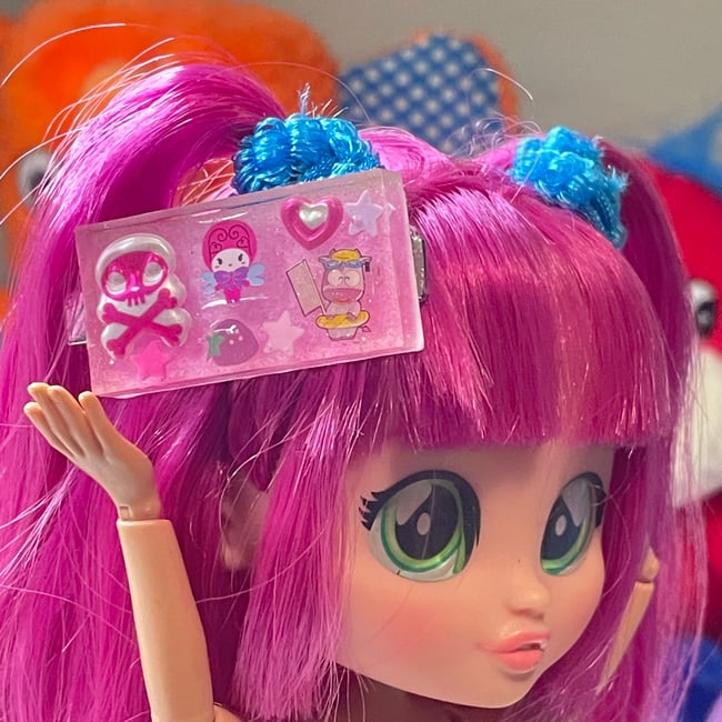 resin hair clip ʚɞ♡⋆˙⟡♡