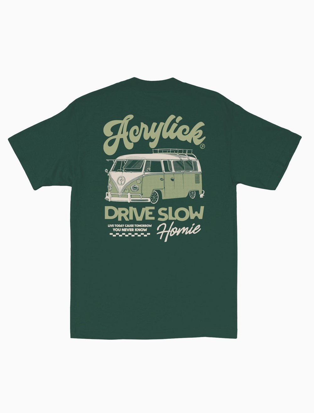 Acrylick Drive Slow Tshirt