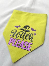 Image 2 of Witch Please / Witchy Frogs Reversible Bandana 