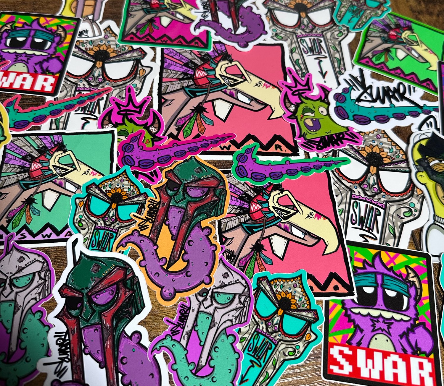 Image of Printed vinyl stickers pack ￼