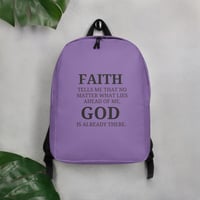 Minimalist Backpack (light purple faith)