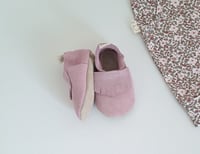 Image 2 of Moccasins - Pink Suede 