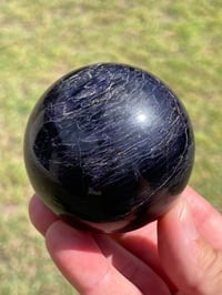 Image 10 of Charoite & Aegirine Sphere I Siberia Russia #2970