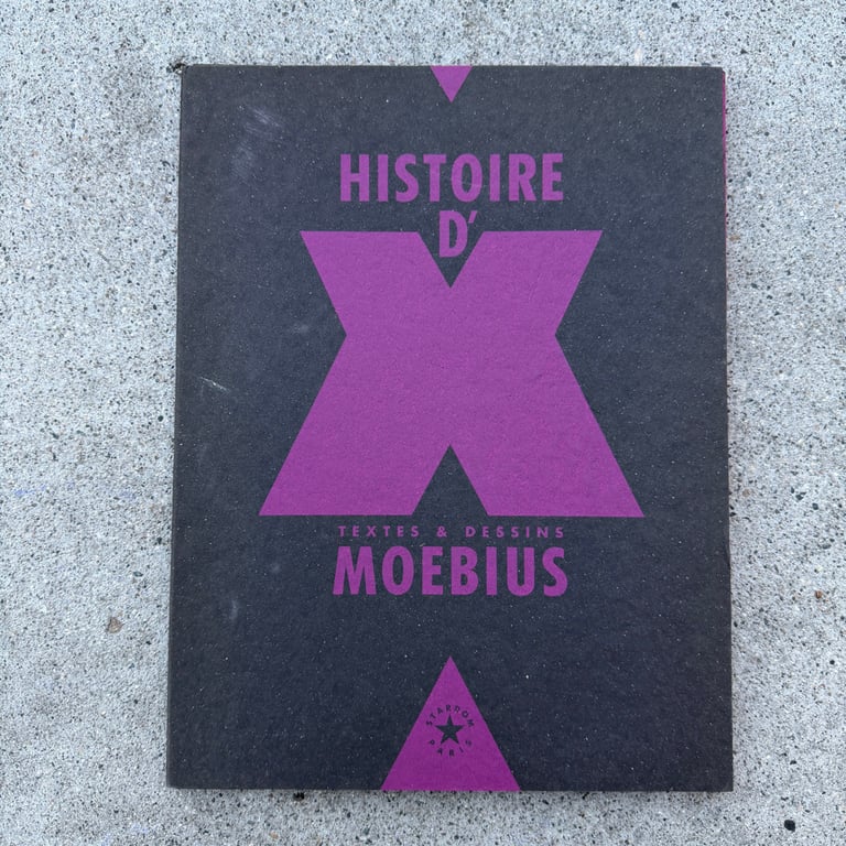 Histoire D'X Portfolio Signed & Numbered by Moebius