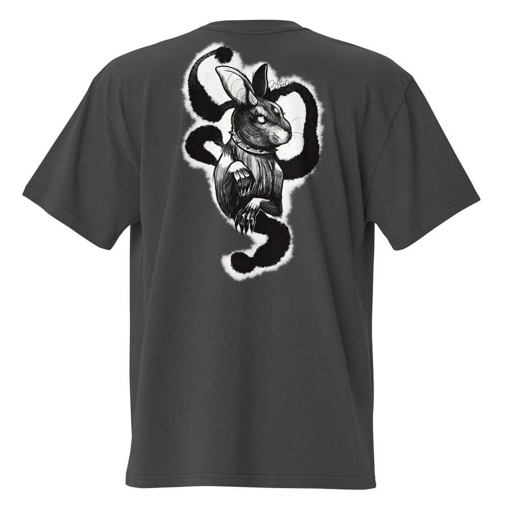 Image of Bad Bunni - Oversized faded t-shirt