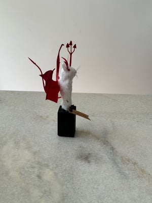 Image of Lucifer faux taxidermy mouse