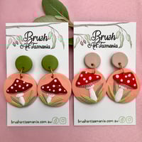 Mushroom Earrings