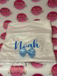 Image 1 of Personalised baby blanket 