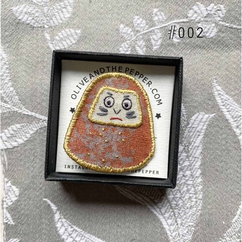 Image of Broche »Daruma »