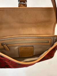 Image 6 of Coach Signature Canvas Baguette Bag