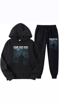 Gwap Dead Sesh Zombie Blk Jogger Set