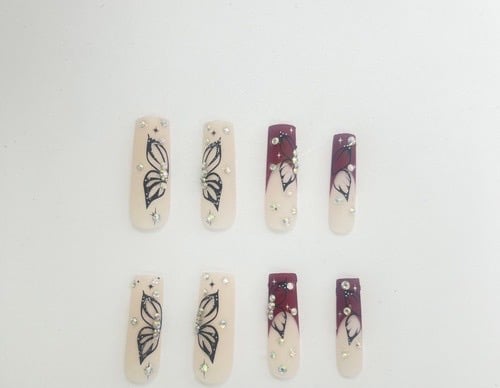 Image of Pretty Gurl Press on Nails Long or Short B