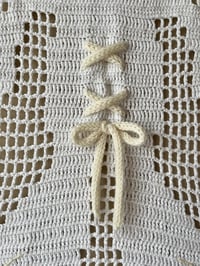 Image 3 of laced up tabi cat tapestry 