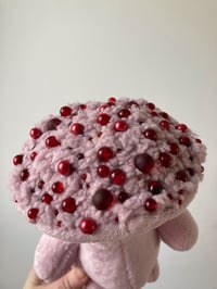 Image 3 of Pale Bleeding Tooth Fungus Shroom Folk Doll