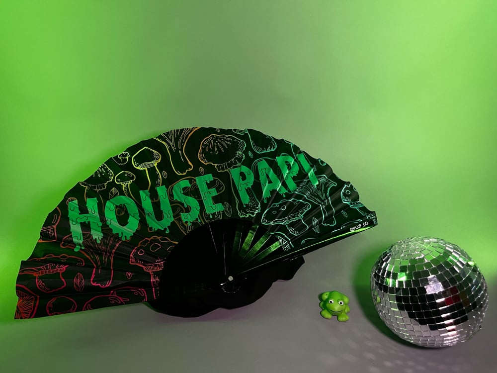House Papi Hand Fan (Green)