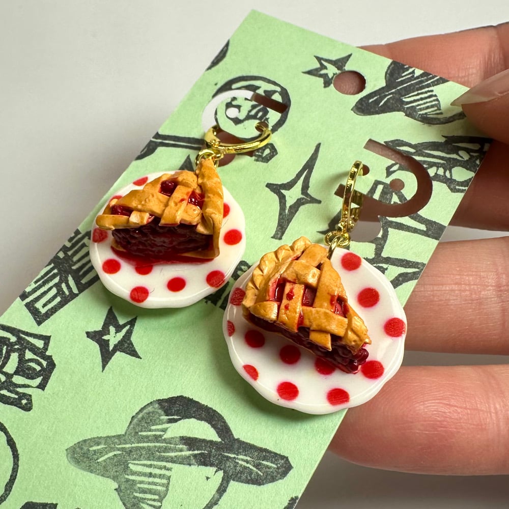 Image of Cherry Pie Earrings