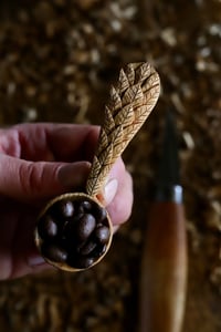 Image 5 of ‘’’ Falling Leaves Coffee Scoop