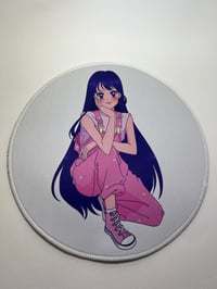 Image 1 of Rei Mouse Pad / round / white 