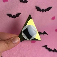 Image 1 of 2.25 Inch Matrix Icon 2nd Ed. - Gold Plated Finish Pin